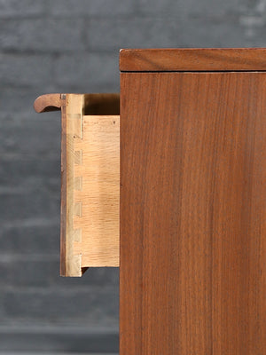 Mid Century Modern 3-Drawer Walnut Dresser by Lane, c.1960’s
