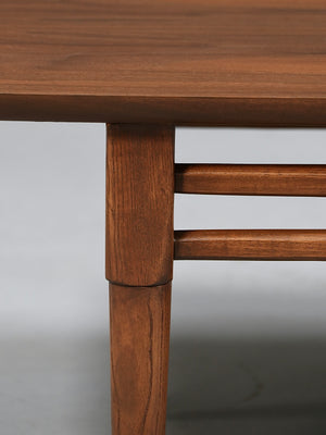 Mid-Century Modern Sculpted Walnut Coffee Table, c.1960's