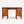French Provincial Style Burlwood Desk / Vanity by Romweber Industries, c.1940's