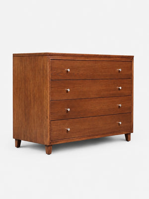 Mid-Century Modern “Oakmasters” 4-Drawer Dresser by Mattson Modern, c.1950’s