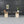 Pair of Vintage Italian Beveled Travertine Pedestal Side Tables, c.1970’s