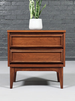 Single Mid-Century Modern Walnut Night Stand, c.1960’s