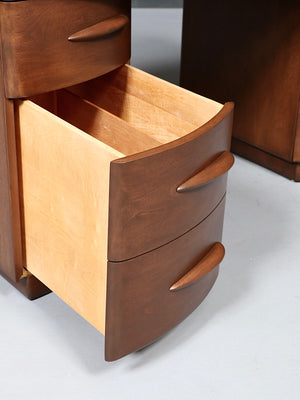 Vintage Heywood Wakefield “Streamline Modern” Desk, c.1940’s