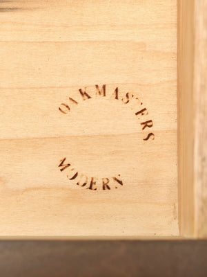 Mid-Century Modern “Oakmasters” 4-Drawer Dresser by Mattson Modern, c.1950’s