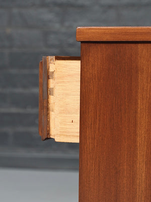 Single Mid-Century Modern Walnut Night Stand, c.1960’s