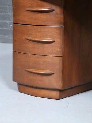 Vintage Heywood Wakefield “Streamline Modern” Desk, c.1940’s