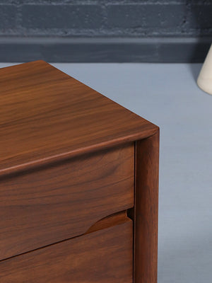Mid-Century Modern Walnut Night Stand by Kent-Coffey, c.1960’s
