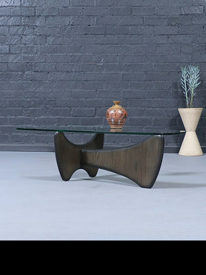 Biomorphic “Sanders” Sculpted Coffee Table by Room & Board
