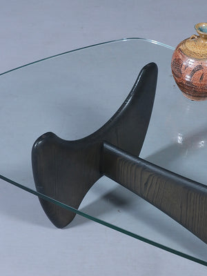 Biomorphic “Sanders” Sculpted Coffee Table by Room & Board