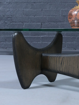 Biomorphic “Sanders” Sculpted Coffee Table by Room & Board