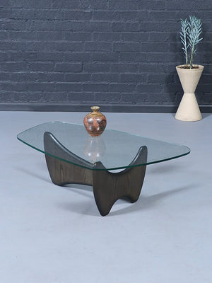 Biomorphic “Sanders” Sculpted Coffee Table by Room & Board