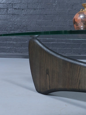 Biomorphic “Sanders” Sculpted Coffee Table by Room & Board