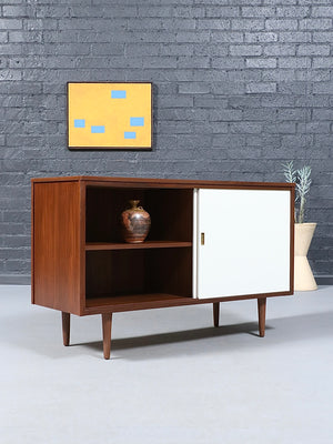 Mid-Century Modern Two-Tone Lacquered Credenza, c.1960’s