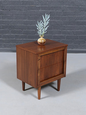 Pair of Mid-Century Modern Walnut Night Stands, c.1960’s
