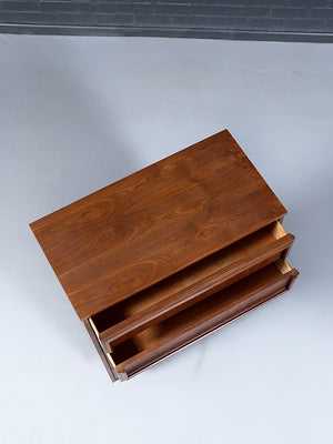 Mid-Century Modern Walnut Highboy Dresser by Union Made Carpenters, c.1960’s