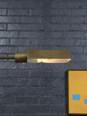 Mid-Century Modern Articulating Brass Reading Floor Lamp, c.1960’s