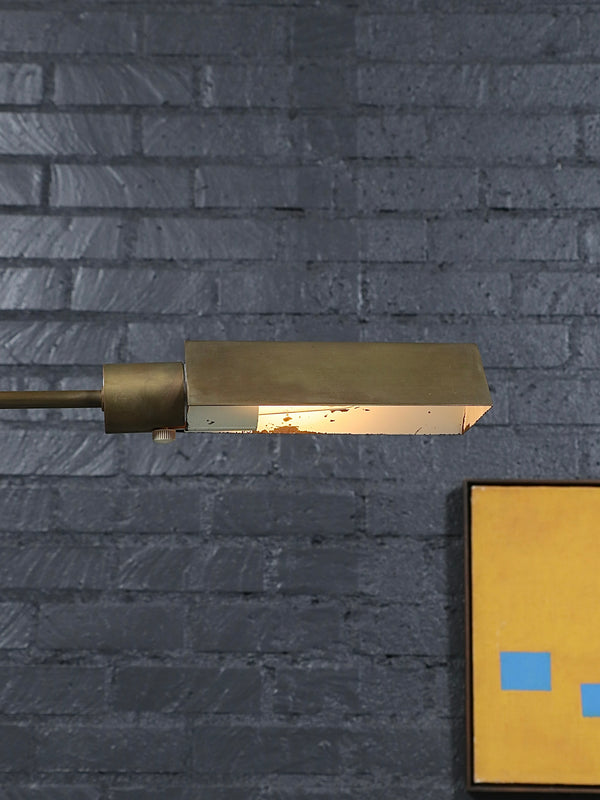 Mid-Century Modern Articulating Brass Reading Floor Lamp, c.1960’s