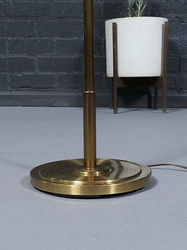 Mid-Century Modern Articulating Brass Reading Floor Lamp, c.1960’s