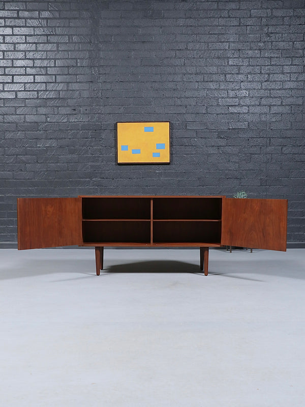 Mid-Century Danish Modern Walnut Credenza, c.1960’s