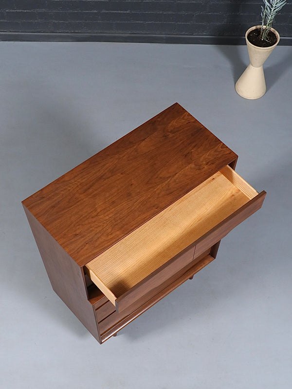 Mid-Century Modern Walnut Highboy Dresser by Kent-Coffey, c.1960’s