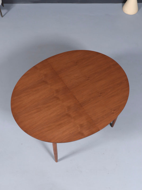 Expanding Mid-Century Modern Walnut Dining Table, c.1960’s