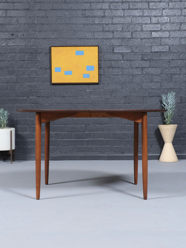 Expanding Mid-Century Modern Walnut Dining Table, c.1960’s