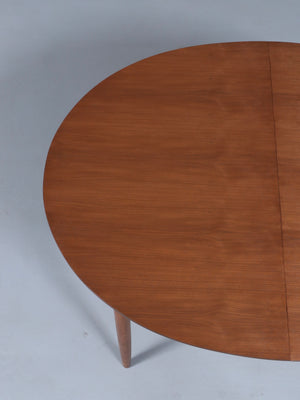 Expanding Mid-Century Modern Walnut Dining Table, c.1960’s