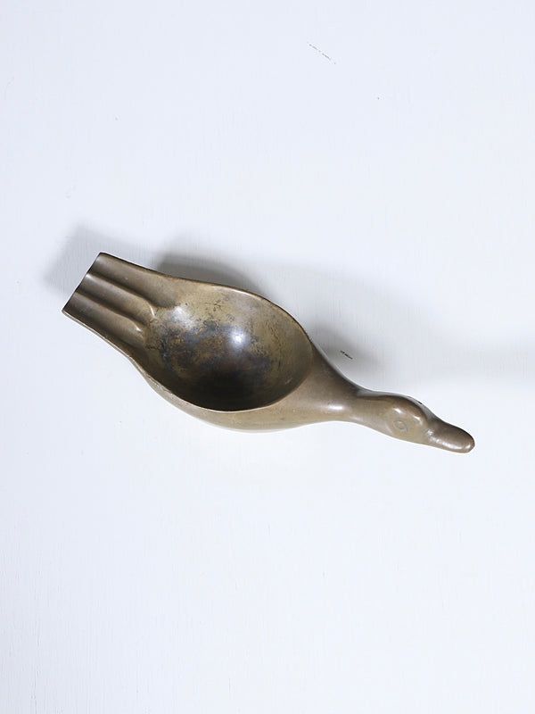 Mid-Century Modern Brass Duck Tray, c.1960’s