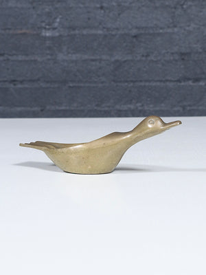Mid-Century Modern Brass Duck Tray, c.1960’s