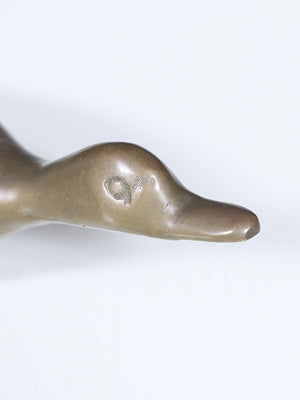 Mid-Century Modern Brass Duck Tray, c.1960’s