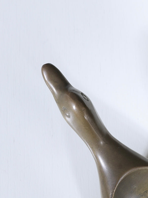 Mid-Century Modern Brass Duck Tray, c.1960’s