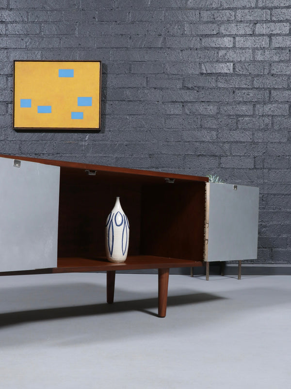 Mid-Century Modern Credenza w/ Relief Panels, c.1960’s