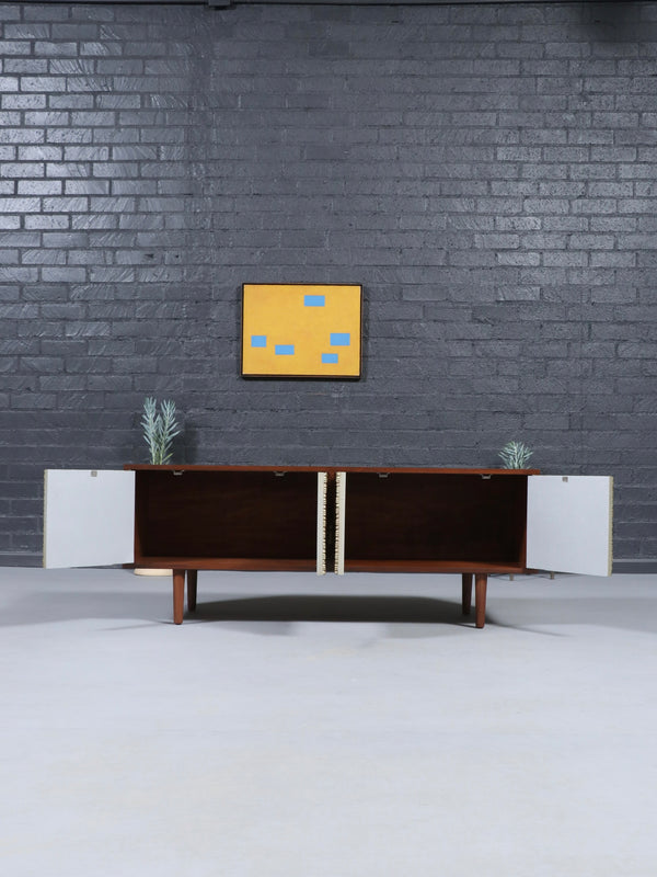 Mid-Century Modern Credenza w/ Relief Panels, c.1960’s