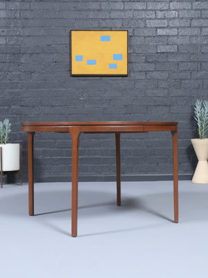Expanding Mid-Century Modern Walnut Dining Table, c.1960’s