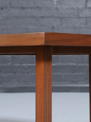 Mid-Century Modern Hexagonal Walnut Side Table, c.1960’s