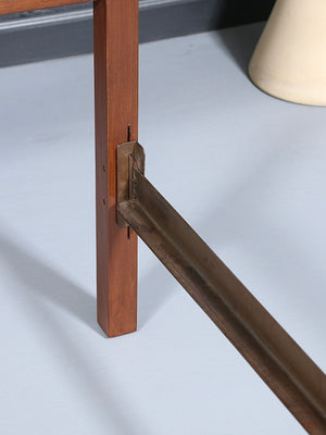 Mid-Century Modern Sculpted Walnut Full Size Bed Frame, c.1960’s