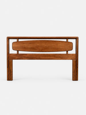 Full Size Mid Century Modern “Rhythm” Walnut Headboard by Lane, c.1960's