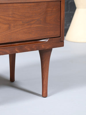 Single Mid-Century Modern Night Stand w/ Bookcase by L.A. Period, c.1960’s