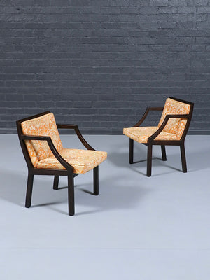 Set of 6 Edward J. Wormley Cane Dining Chairs for Dunbar, c.1950’s
