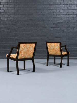 Set of 6 Edward J. Wormley Cane Dining Chairs for Dunbar, c.1950’s