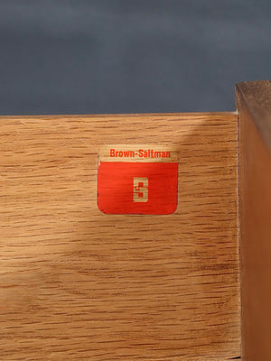 John Keal Walnut Highboy Dresser for Brown Saltman, c.1960’s