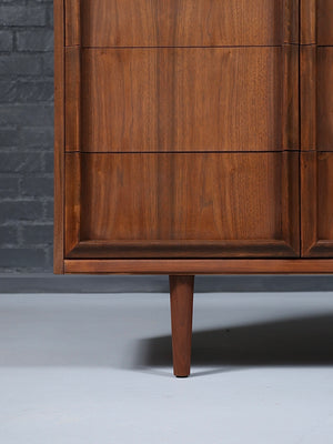 Mid-Century Modern Walnut Dresser by Union Made Carpenters, c.1960’s