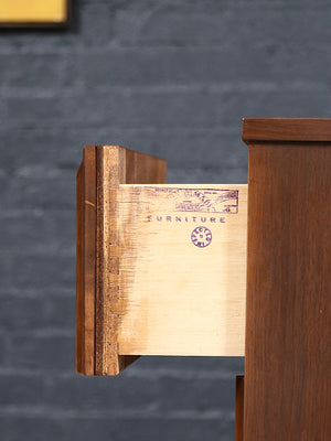 Mid-Century Modern Walnut Dresser by Union Made Carpenters, c.1960’s