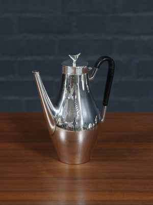 4 pcs. Mid-Century Danish Modern Reed & Barton Model 1720 Coffee/Tea Set, c.1960’s