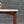 Mid-Century Modern Sculpted Walnut Side Table w/ Travertine Top, c.1960’s