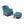 Vintage Tufted Blue Lounge Chair w/ Ottoman, c.1960’s