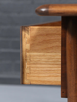 Mid-Century Modern “Acclaim” Walnut Console Table by Lane, c.1960’s