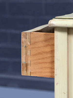 Pair of French Provincial Style “Limoges” Painted Night Stands by Drexel, c.1960’s