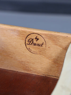 Pair of French Provincial Style “Limoges” Painted Night Stands by Drexel, c.1960’s