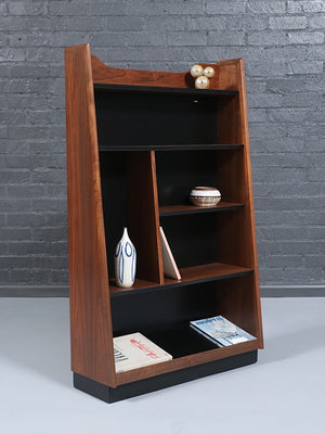 Mid-Century Modern Pyramid Bookcase by Merton Gershun for Dillingham, c.1960’s